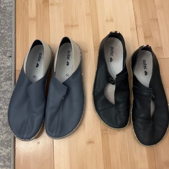 2pairs of handmade in Brazil comfort shoes 38 /new 36 worn 2 timed - Picture 8 of 8